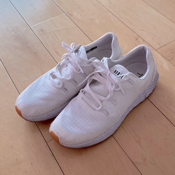 NOBULL ripstop runner men's size 9 White running shoes sneakers trainers - Picture 2 of 6